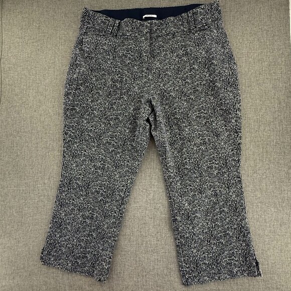 Lane Bryant Pants - LANE BRYANT The Allie Cropped Pants Sz 14 Cotton‎ Blend Thick Elastic Waist Band